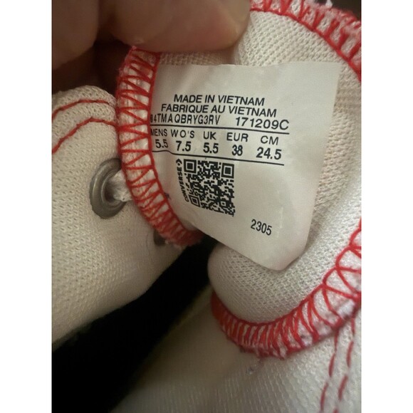 Converse All Star High Top Platform 171209C Women’s Size 7.5 Red Heart White - Picture 8 of 8